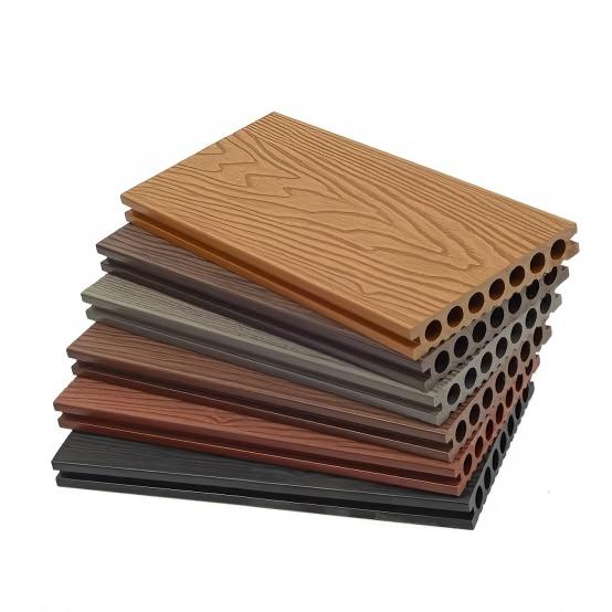 Classic WPC Decking Durable Outdoor Composite Decking with Natural Wood